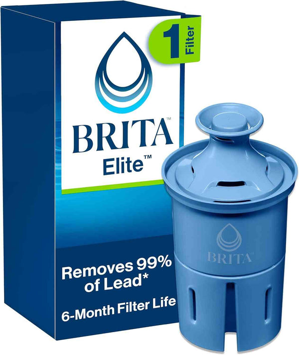 Brita Elite Water Filter Replacement for Pitchers and Dispensers